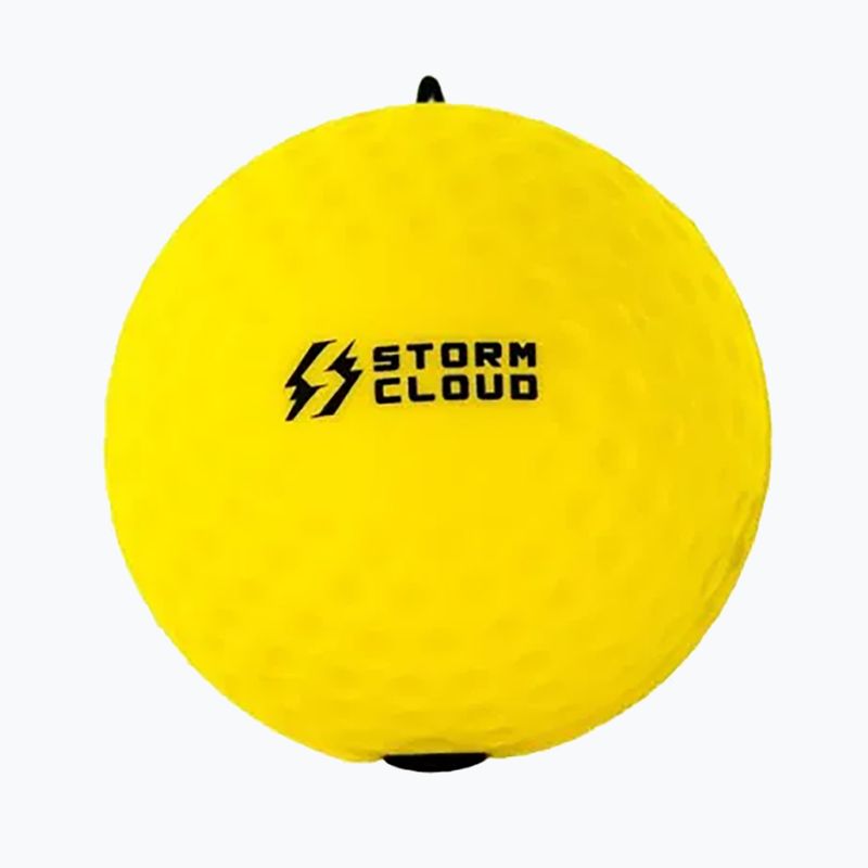 Reflexné loptičky StormCloud Reflex Ball Duo yellow/black 3