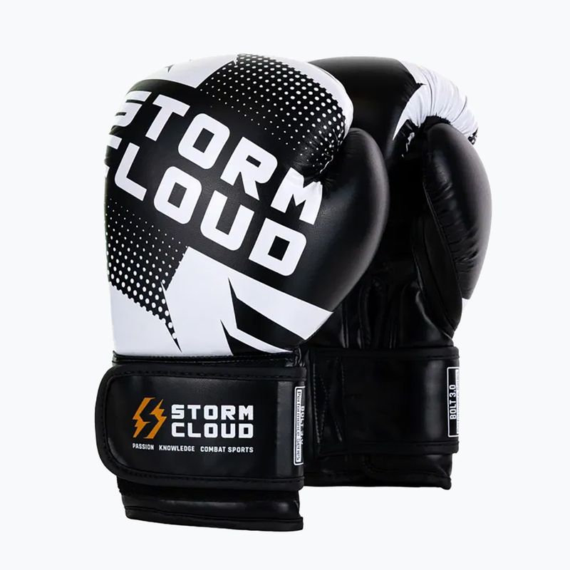 Boxerské rukavice StormCloud Bolt 3.0 black/white 2