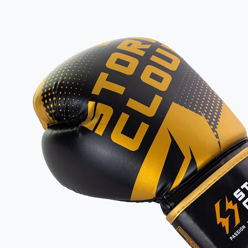 Boxerské rukavice StormCloud Bolt 3.0 black/gold 6