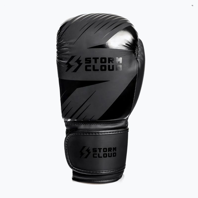 Boxerské rukavice StormCloud Lynx 2.0 black/black 4