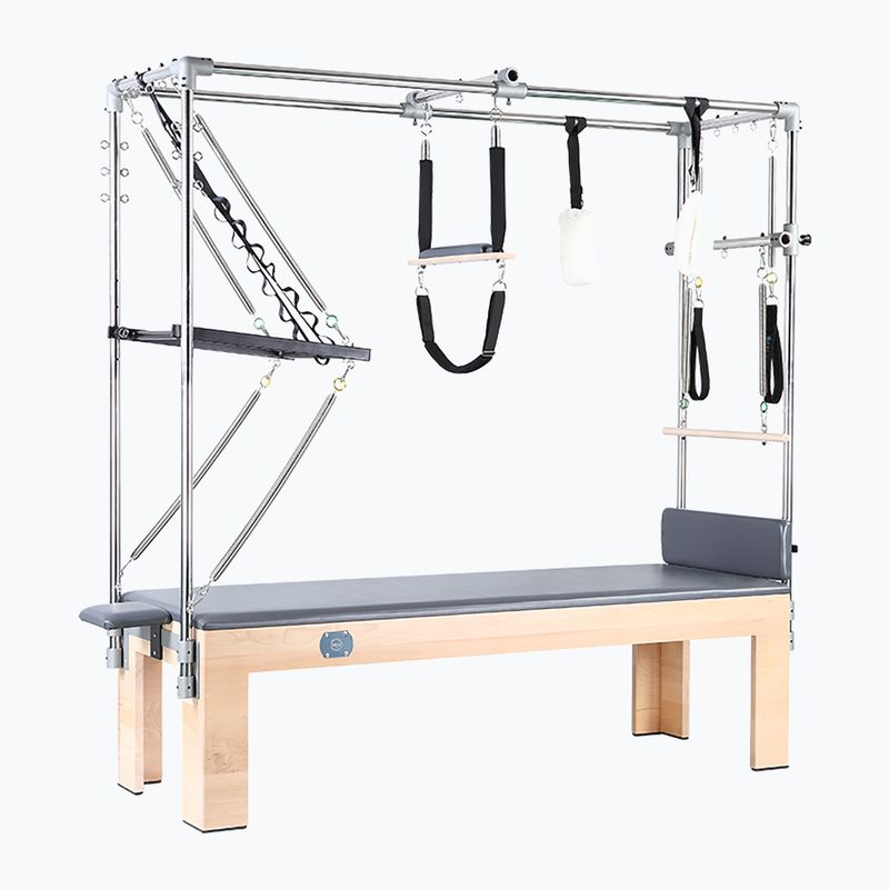 Innwell Cadillac Beech hnedý/čierny pilates stôl