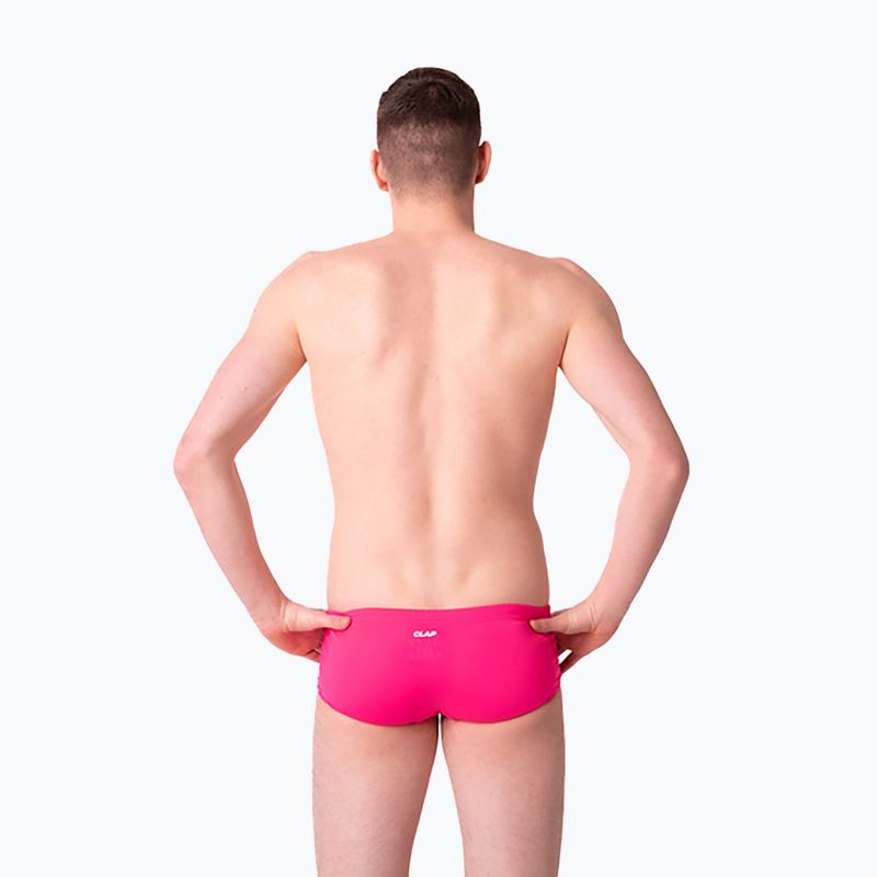 Pánske plavkové boxerky CLap Slipy candy pink 2