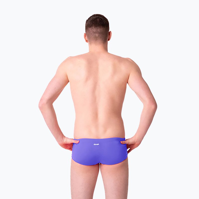 Pánske plavecké boxerky CLap Slipy light violet 2