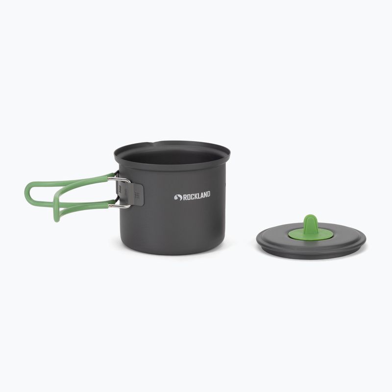 Cestovný hrniec Rockland Travel Light 0,6 l sivý/oranžový 2