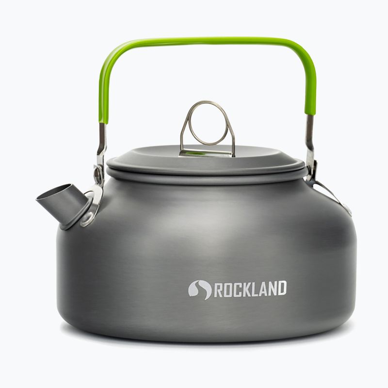 Rockland cestovná kanvica 0,8 l sivá/zelená