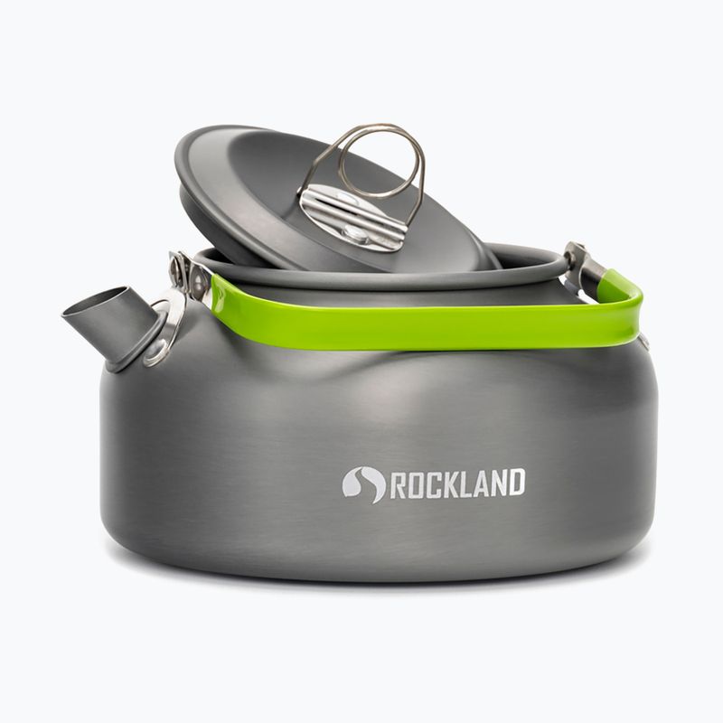 Rockland cestovná kanvica 0,8 l sivá/zelená 2