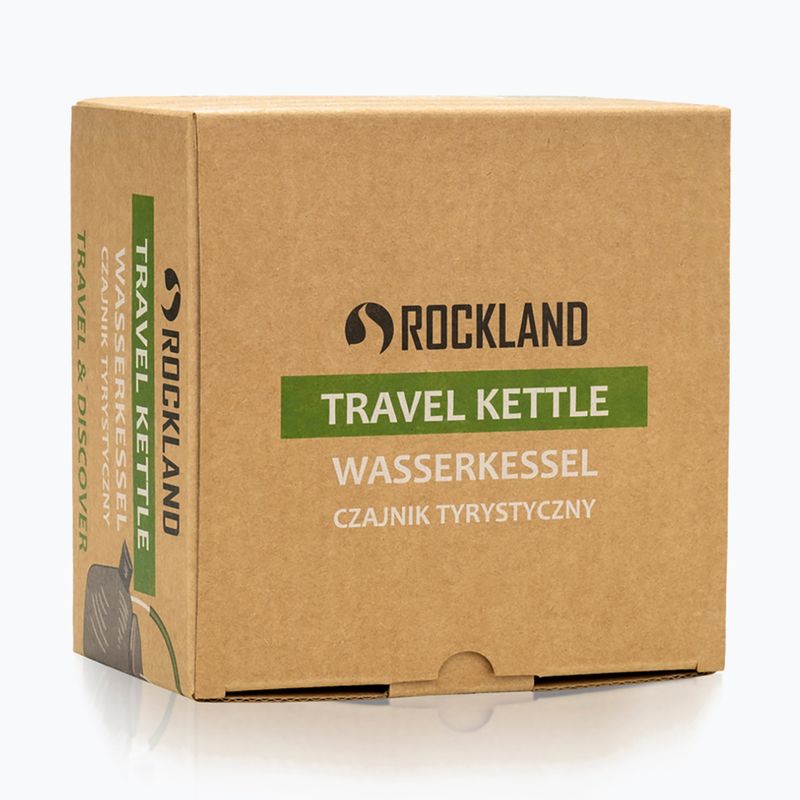 Rockland cestovná kanvica 0,8 l sivá/zelená 10