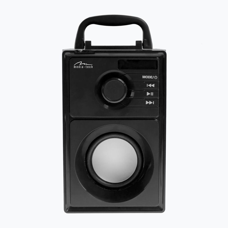 Prenosný reproduktor  Media-Tech Boombox Silver czarny/srebrny