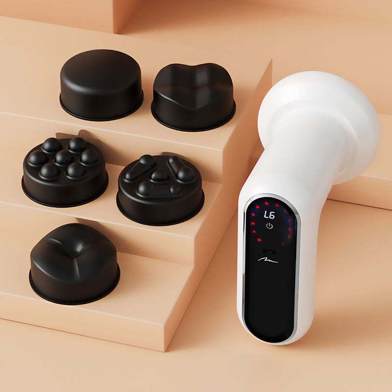 Masážer Media-Tech Anticell white/black 10