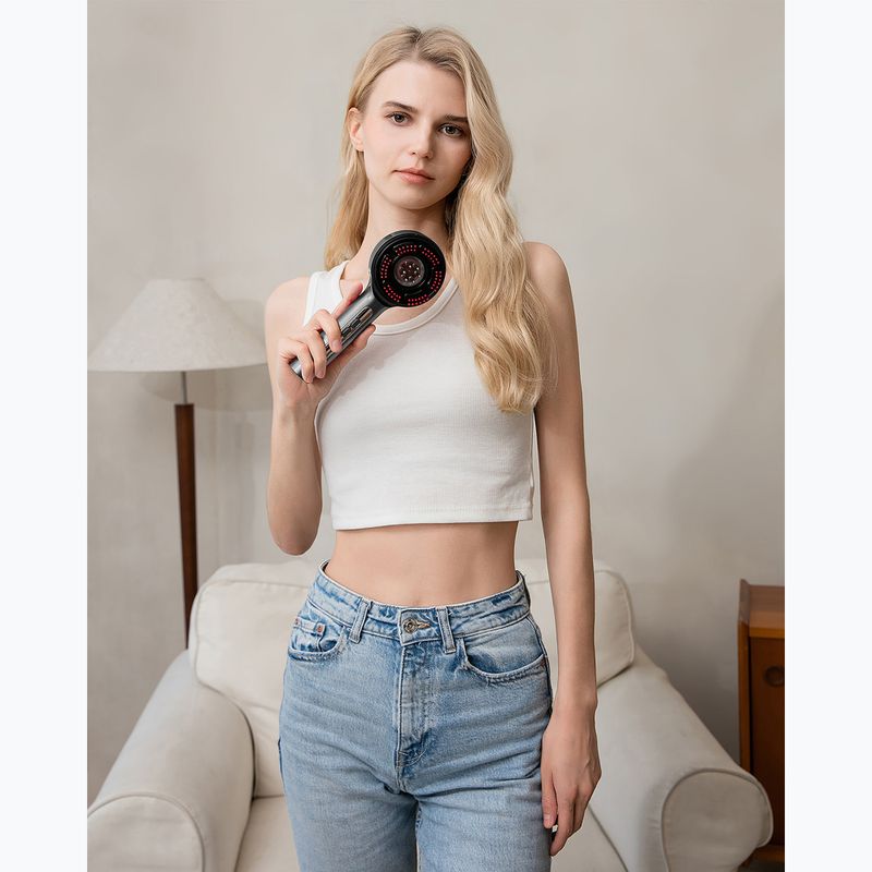 Masážer Media-Tech Hairbrush gray/black 11