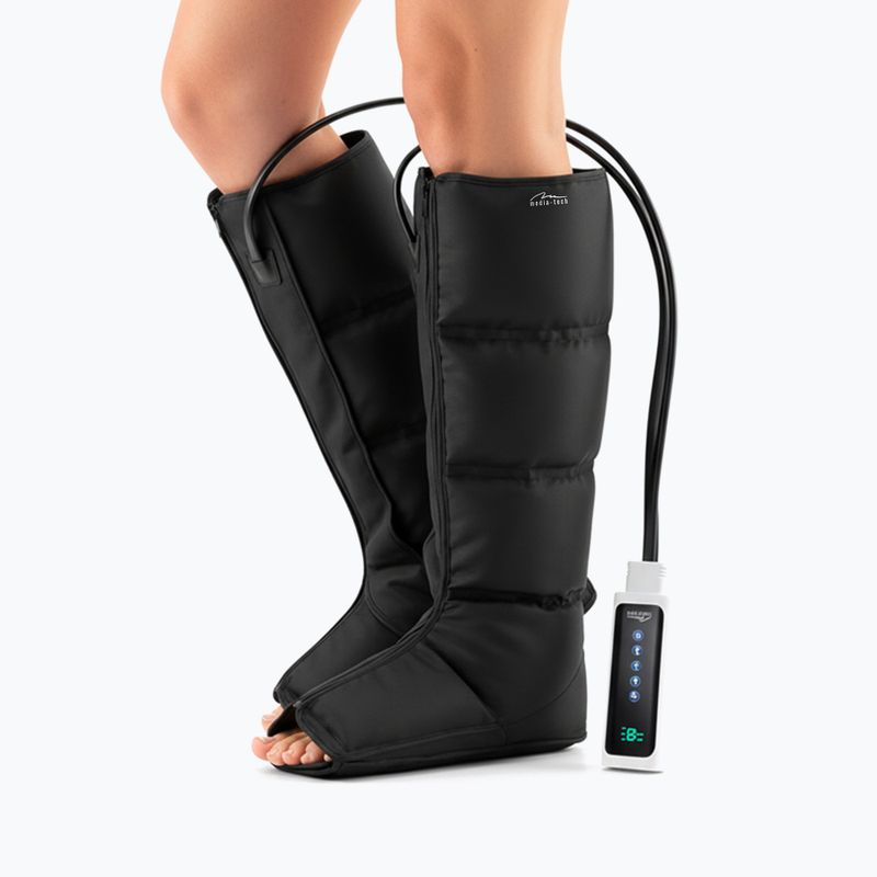 Lymfatický masážny prístroj na nohy Media-Tech Air Compression Lymphatic Drainage black 8