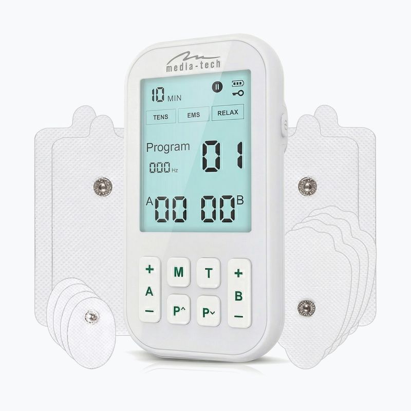 Masážer Media-Tech Tens/Ems Physiotherapy white 7