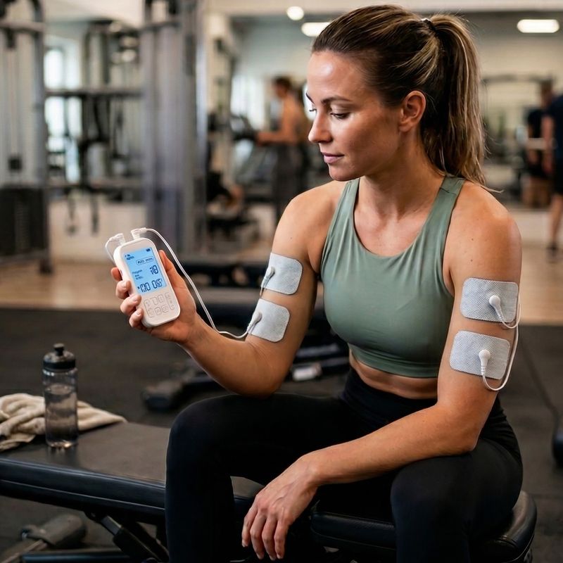 Masážer Media-Tech Tens/Ems Physiotherapy white 12