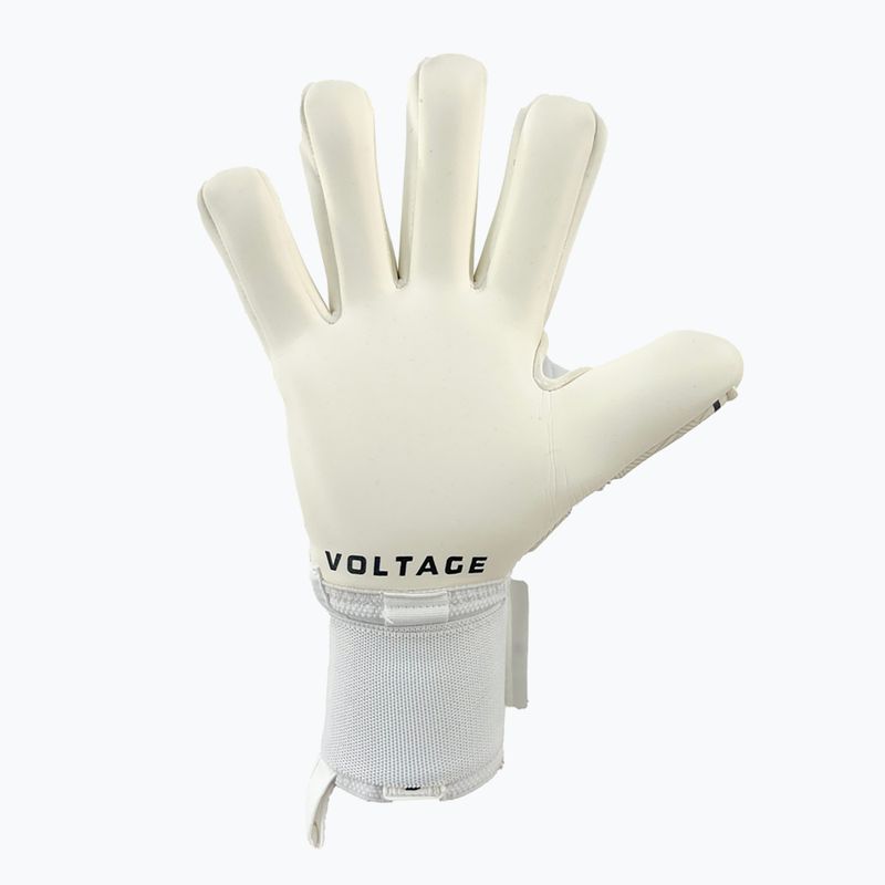 Brankárske rukavice Football Masters Voltage Plus NC white 2