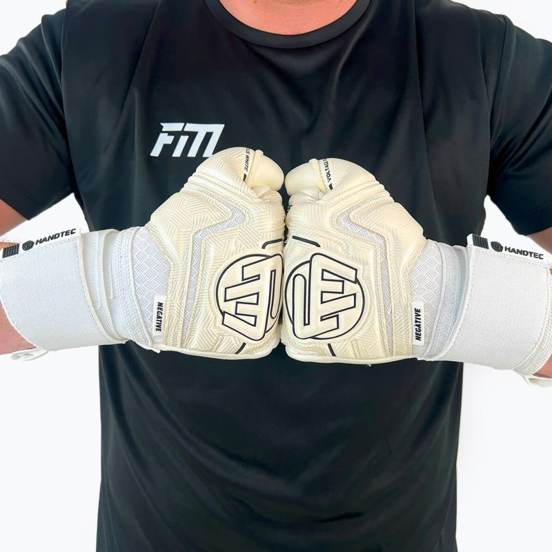 Brankárske rukavice Football Masters Voltage Plus NC white 5