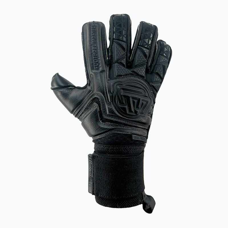 Brankárske rukavice Football Masters Voltage Plus RF black