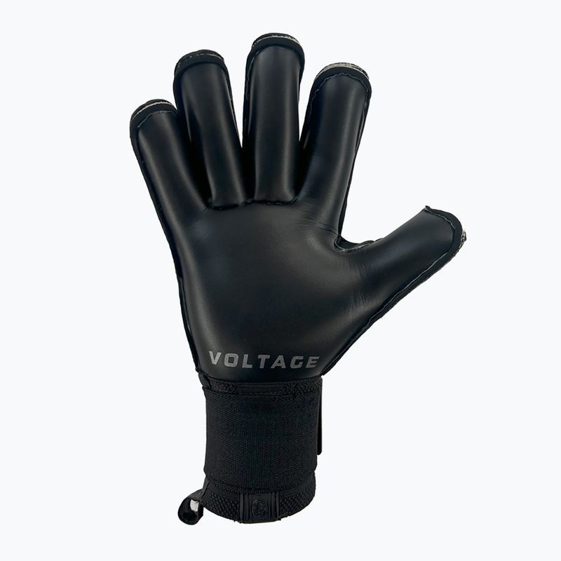 Brankárske rukavice Football Masters Voltage Plus RF black 2