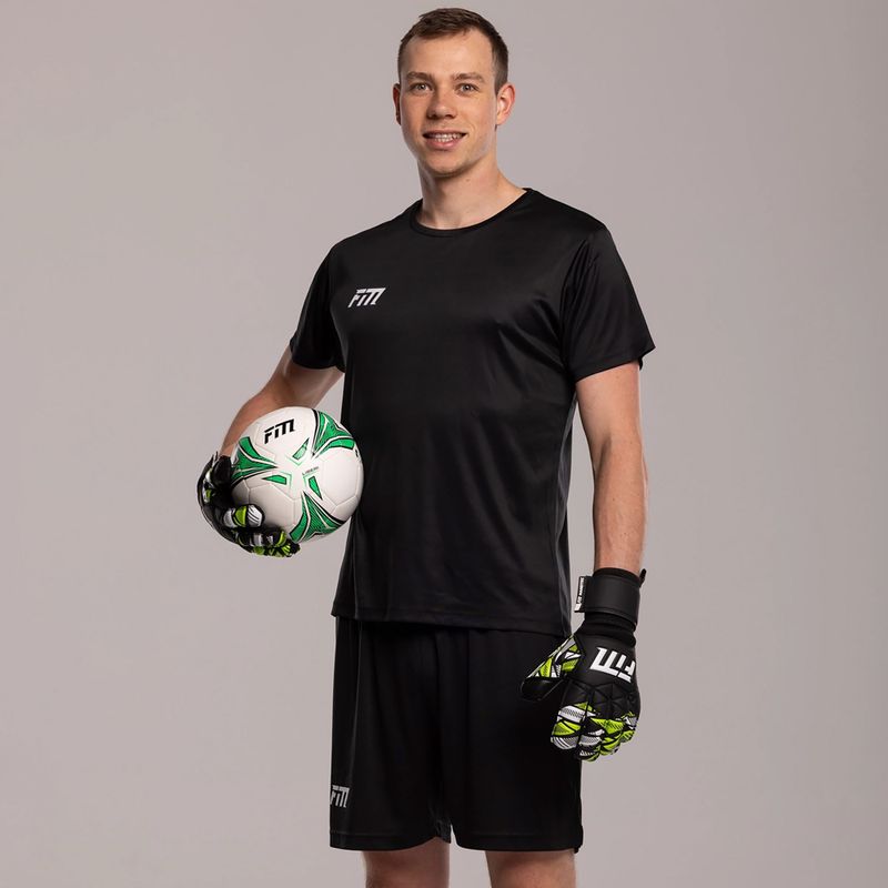 Brankárske rukavice Football Masters Invictus X Training RF green 2