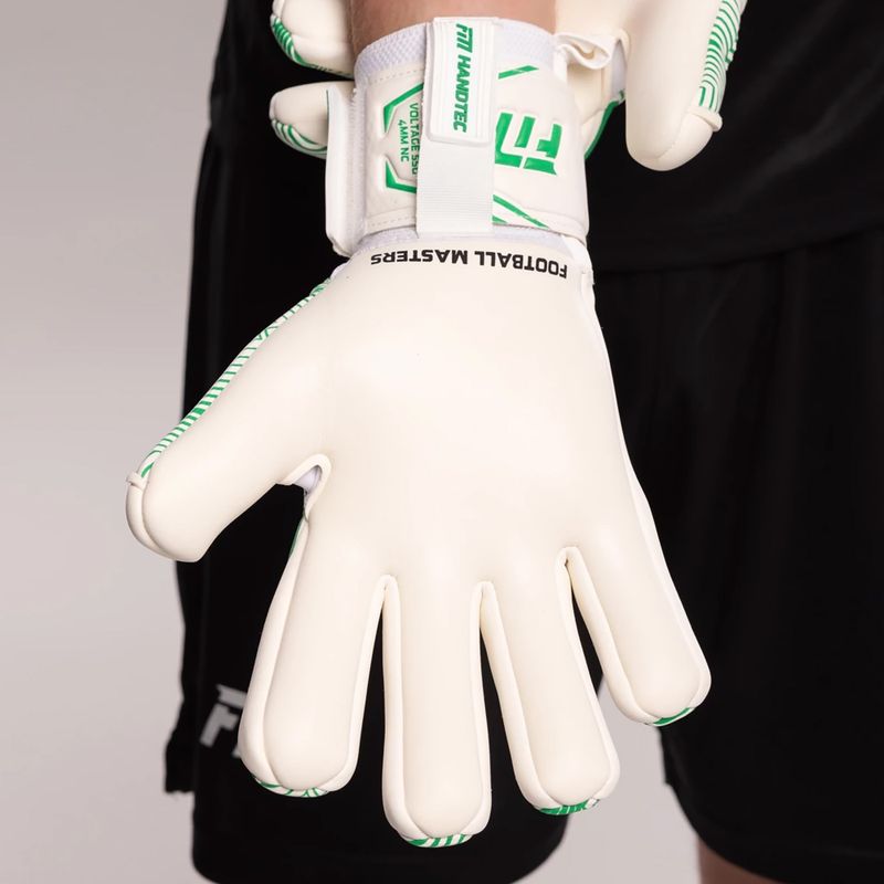 Brankárske rukavice Football Masters Varis X NC white/green 7