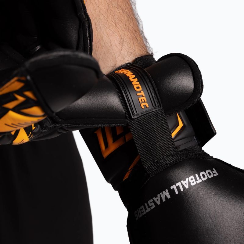 Brankárske rukavice Football Masters Invictus X Training black/orange 7