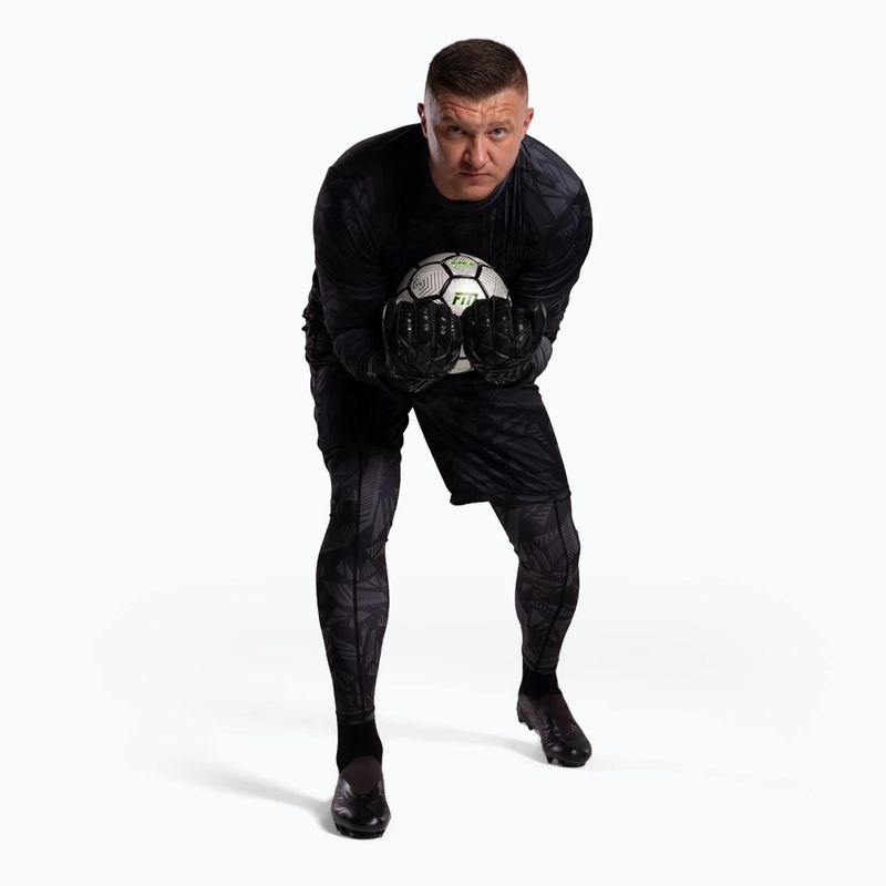 Brankárske rukavice Football Masters Invictus X PRO black 2