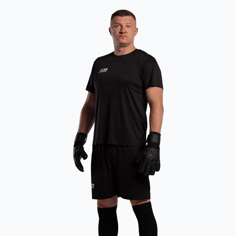 Brankárske rukavice Football Masters Invictus X black 2