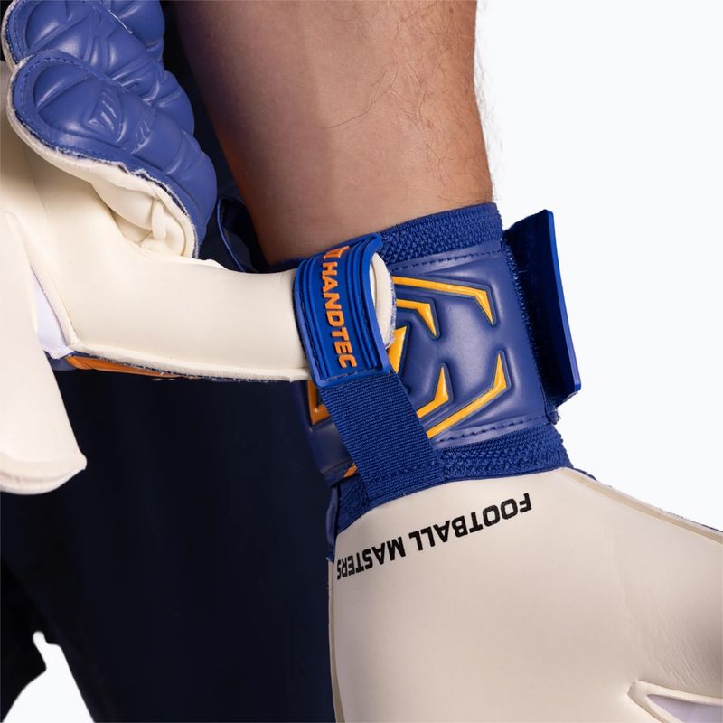 Brankárske rukavice Football Masters Invictus X blue/orange 8