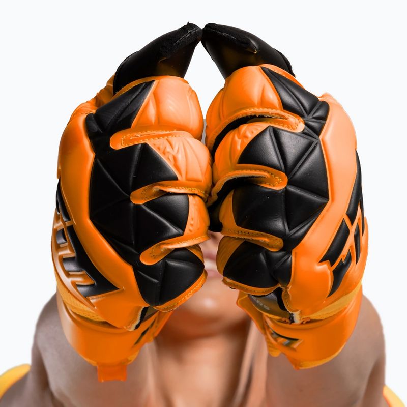 Brankárske rukavice Football Masters Invictus X fluorescent orange 5