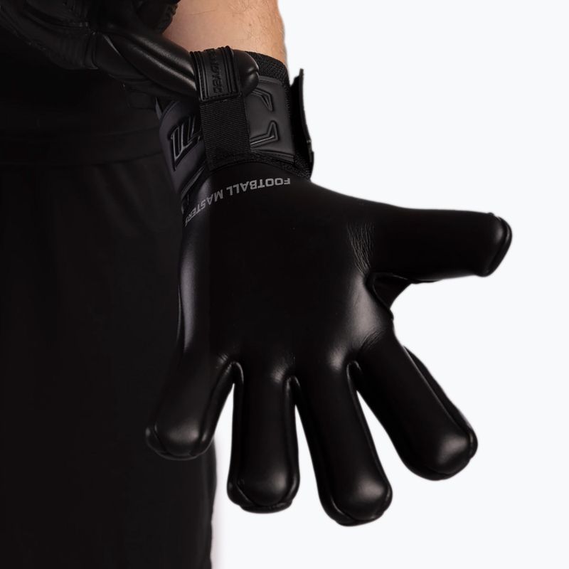 Brankárske rukavice Football Masters Varis X black 3