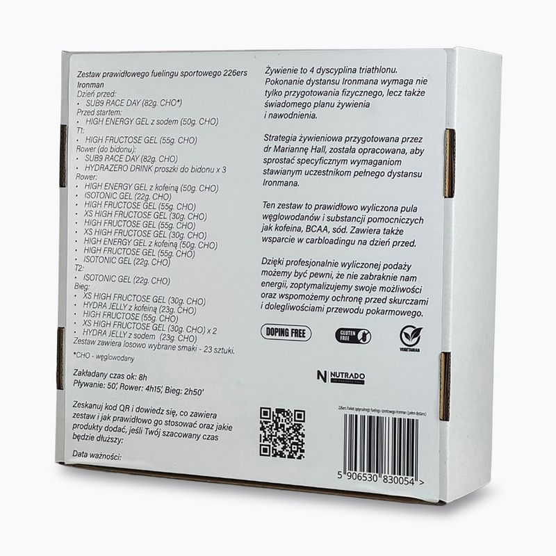 Súprava rozšíreného balíka gélov a energetických tyčiniek 226ERS 20 ks 2