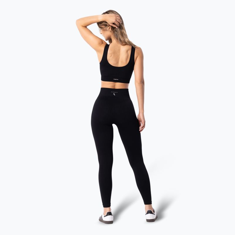 Dámske tréningové legíny Carpatree Simply Seamless pure black 4