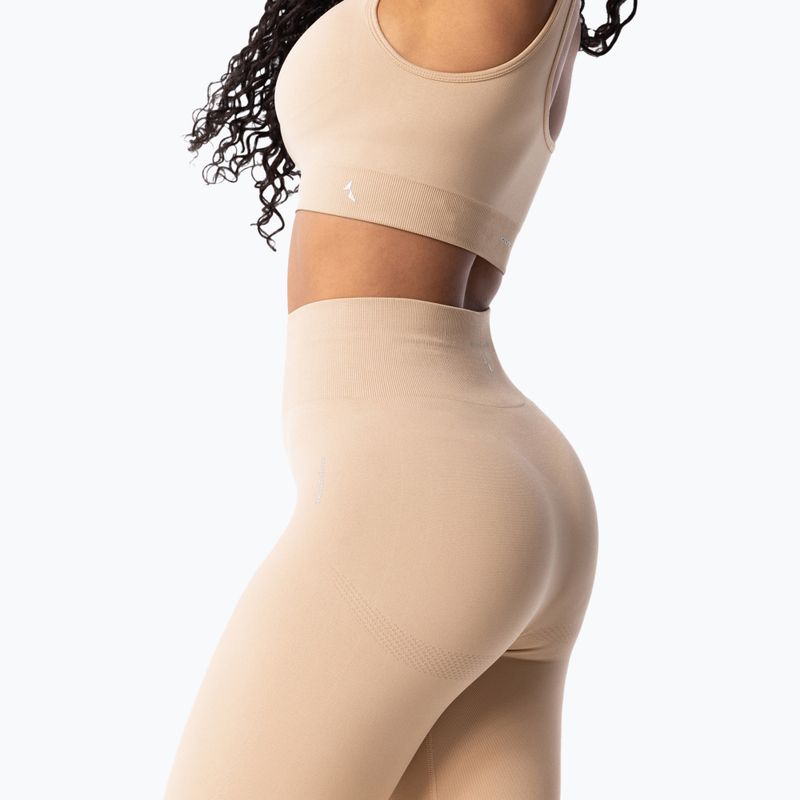 Dámske tréningové legíny Carpatree Simply Seamless perfrct beige 5