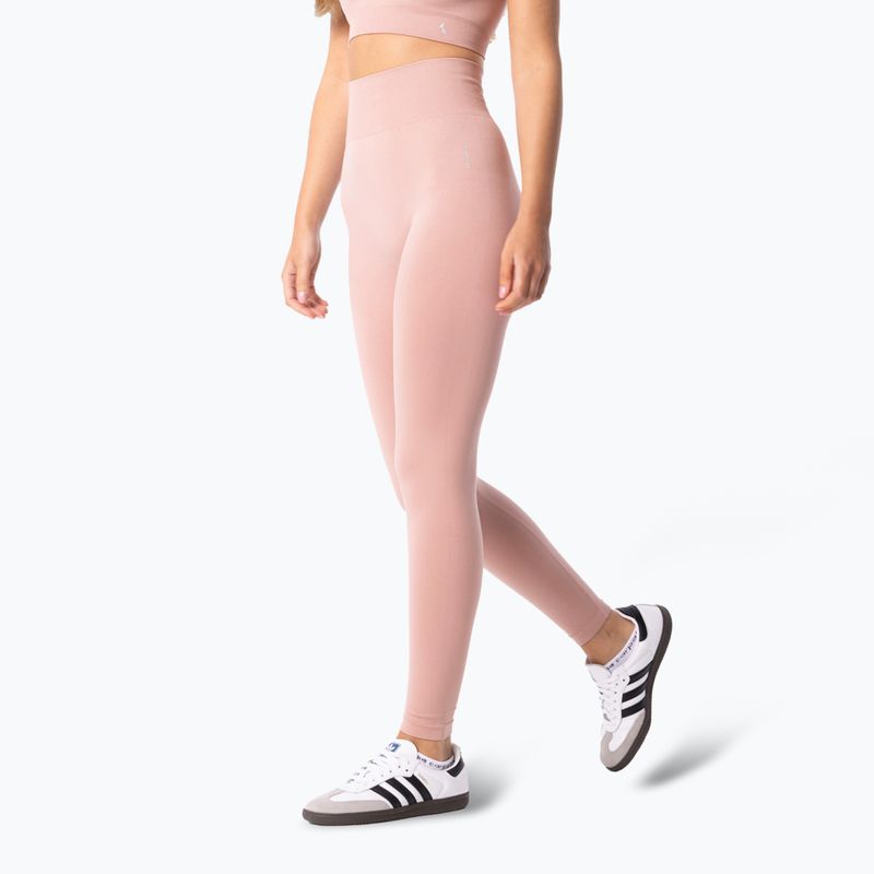 Dámske tréningové legíny Carpatree Simply Seamless smooth pink 4