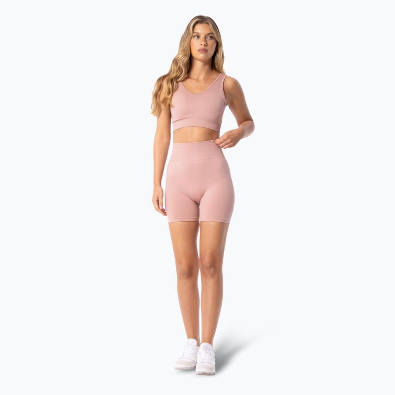 Dámske tréningové šortky Carpatree Simply Seamless smooth pink 2