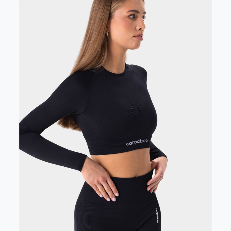 Dámske tričko longsleeve Carpatree Allure Seamless black 5