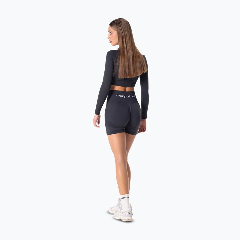 Dámske tréningové šortky Carpatree Allure Seamless titanium grey 4