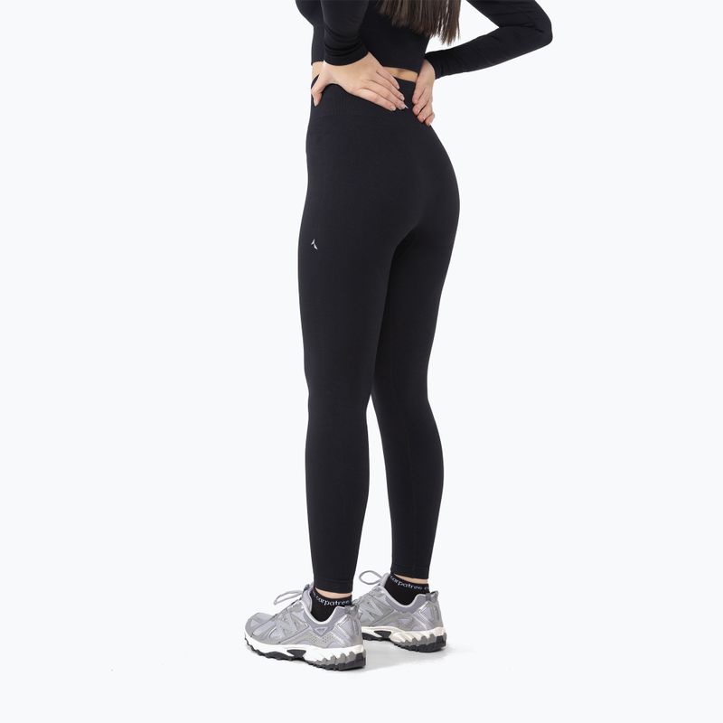 Dámske tréningové legíny Carpatree Dopamine Buzz Seamless obsidian black 3