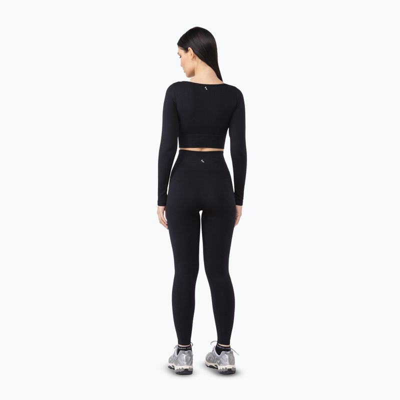 Dámske tréningové legíny Carpatree Dopamine Buzz Seamless obsidian black 4