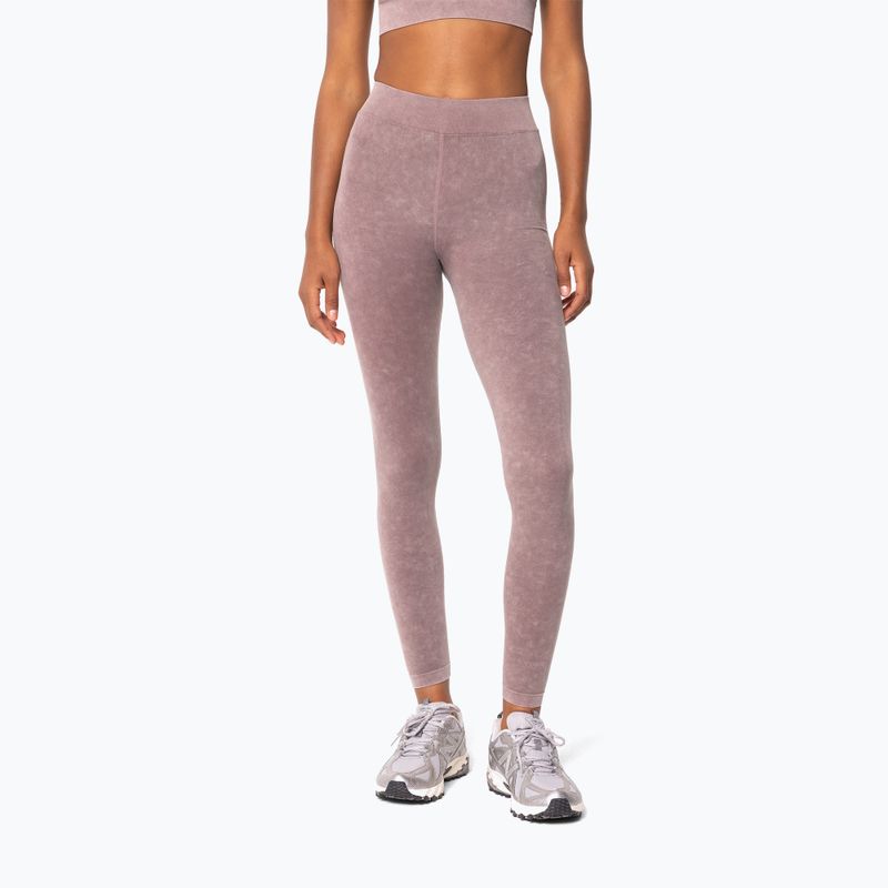 Dámske tréningové legíny Carpatree Marble Story Seamless rose/quartz pink