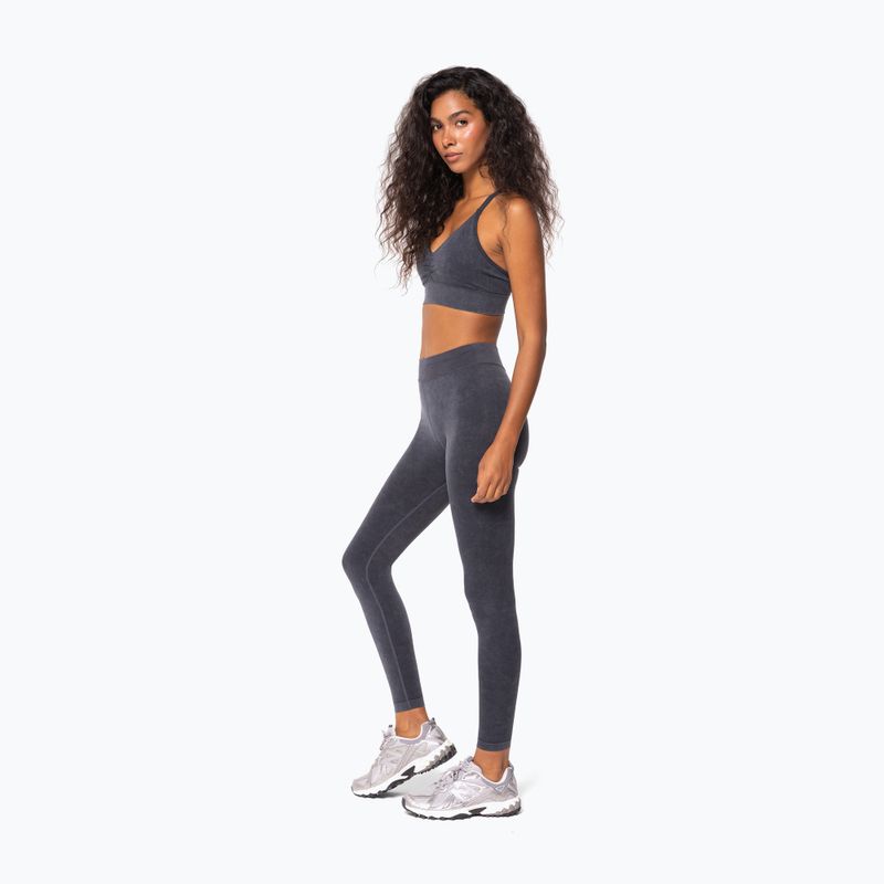 Dámske tréningové legíny Carpatree Marble Story Seamless midnight mist black 2