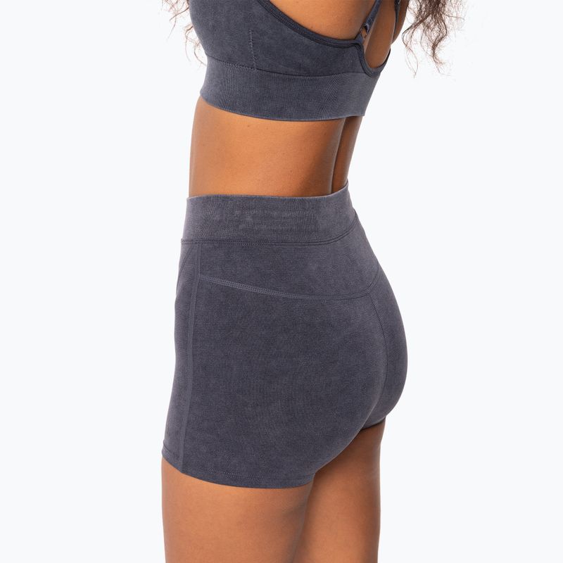 Dámske tréningové šortky Carpatree Marble Story Seamless midnight mist black 9