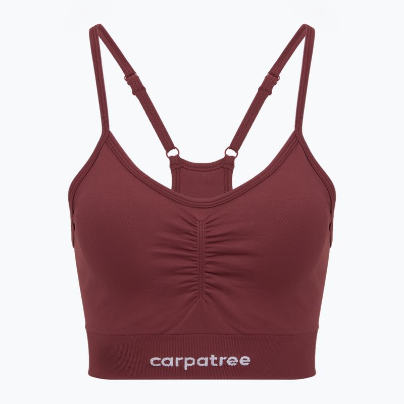 Fitness podprsenka Carpatree Allure Seamless burgundy 7