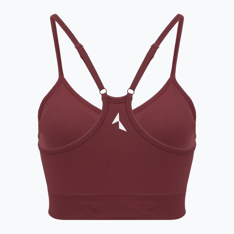 Fitness podprsenka Carpatree Allure Seamless burgundy 8