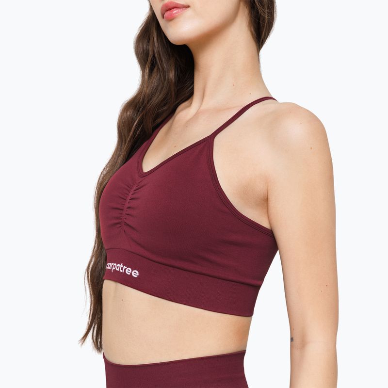 Fitness podprsenka Carpatree Allure Seamless burgundy 4