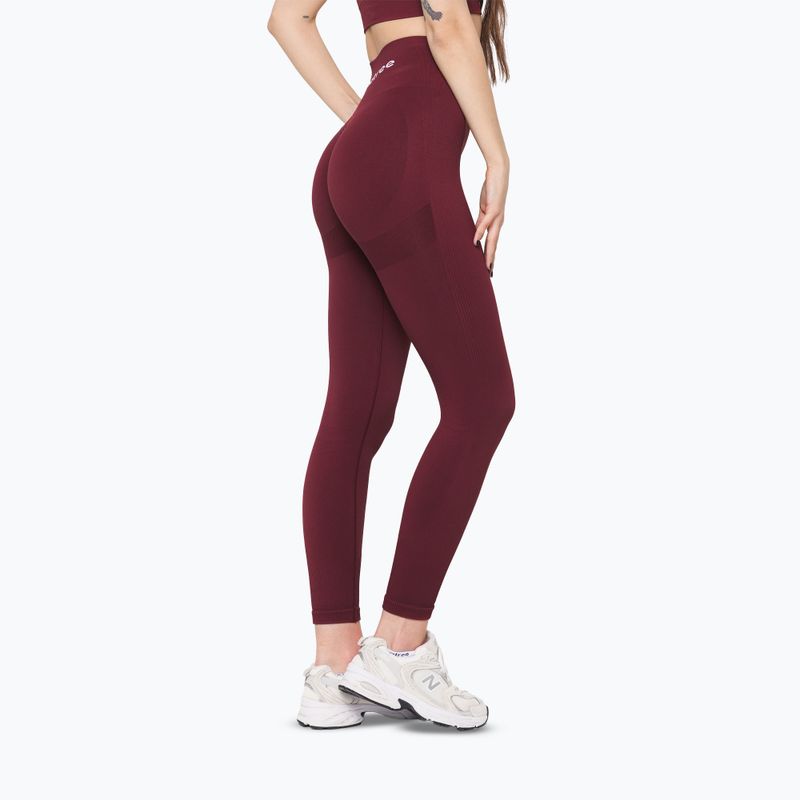 Dámske tréningové legíny Carpatree Allure Seamless burgundy 2