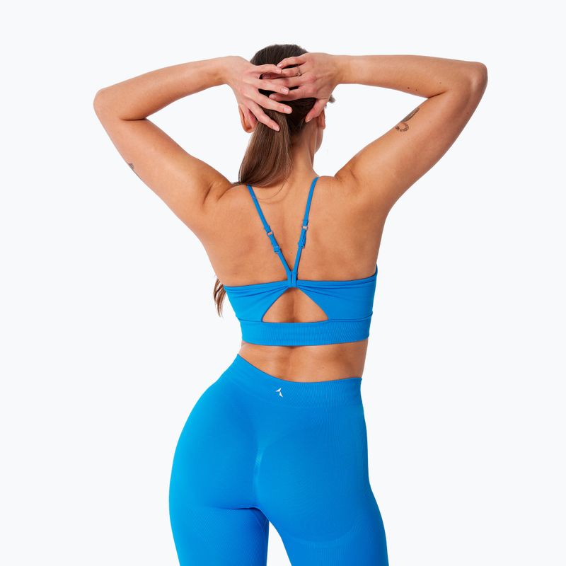 Fitness podprsenka Carpatree Eris Seamless electric blue 2