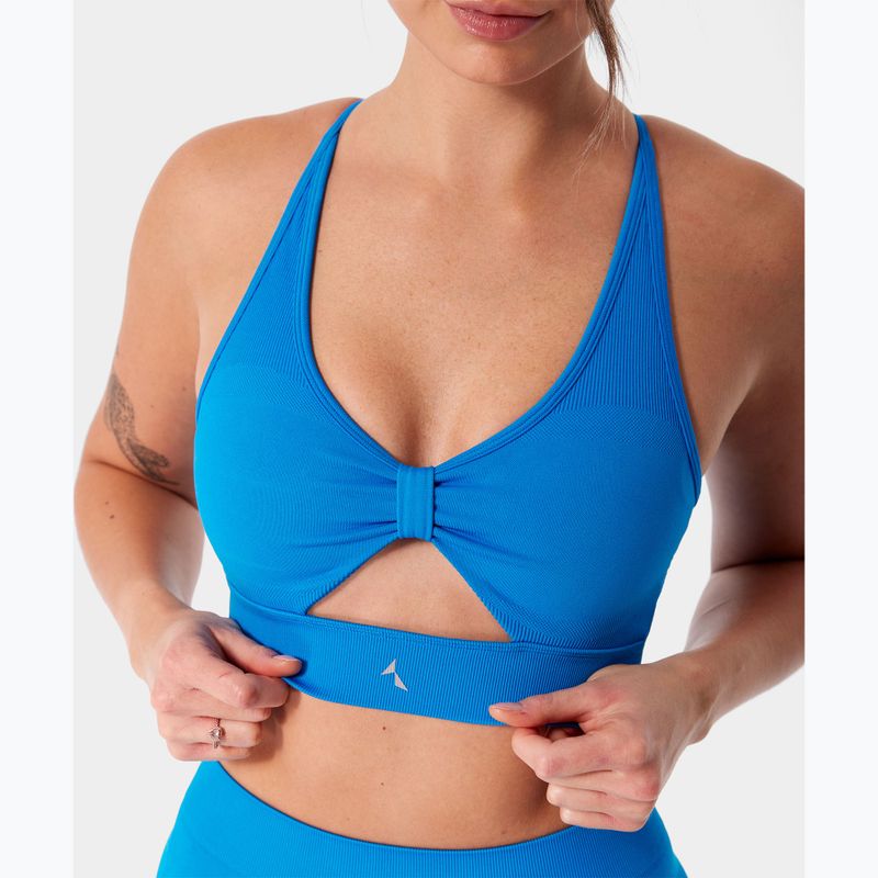 Fitness podprsenka Carpatree Eris Seamless electric blue 3