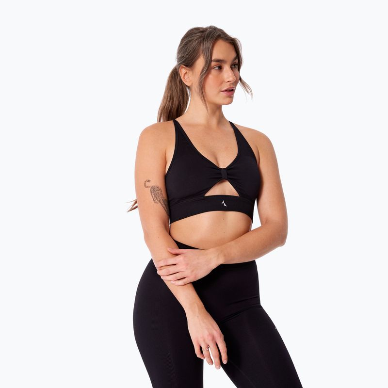 Fitness podprsenka Carpatree Eris Seamless orchid/black 5