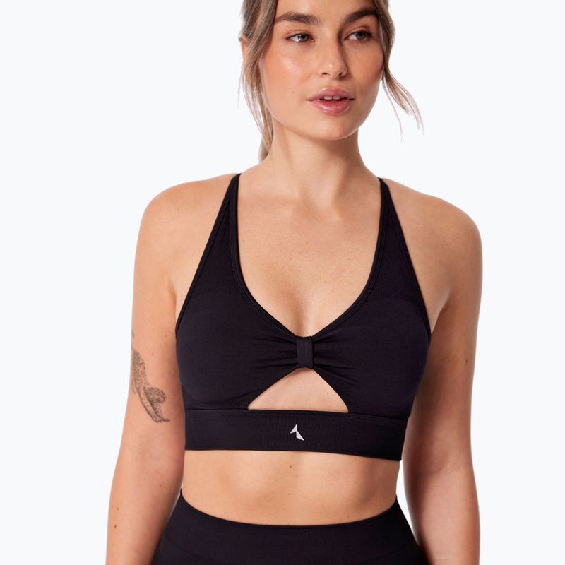 Fitness podprsenka Carpatree Eris Seamless orchid/black 7