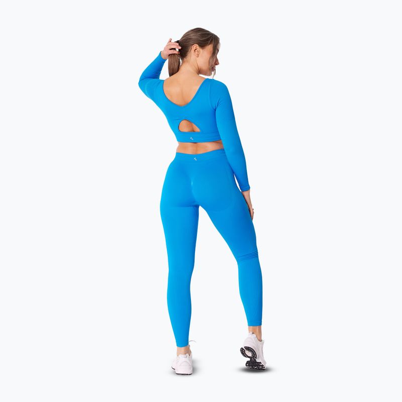 Dámsky tréningový longsleeve Carpatree Eris Seamless electric blue 4